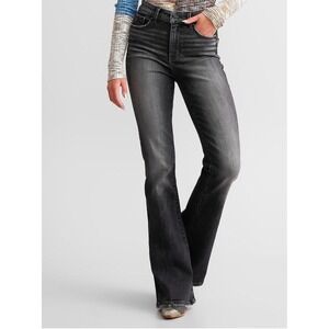 Women’s Black Faded Bootcut Jeans